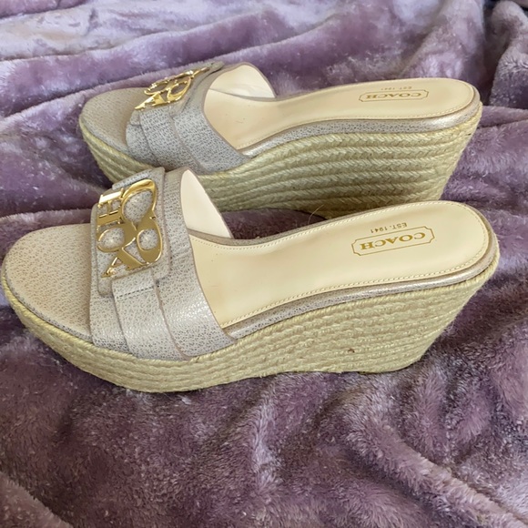 Coach wedges - Picture 4 of 6